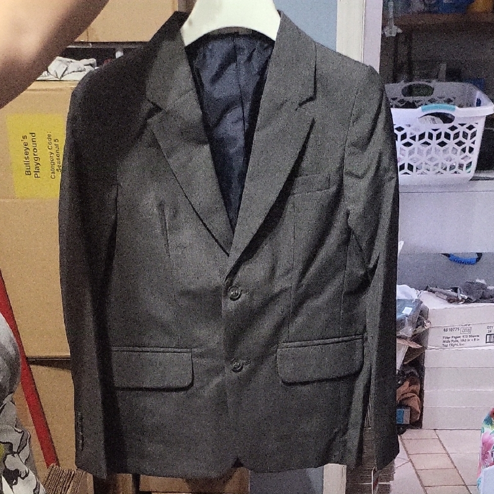 Kids Size 8 Gray Blazer
